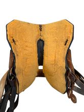 15 Inch Used Circle Y MJ Ultimate Revolution Barrel Saddle Wide Flex Tree 1185