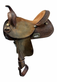 15 Inch Used Circle Y NBHA Barrel Saddle Medium Tree 2026