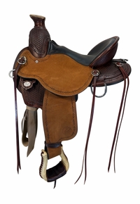 15 Inch Used Circle Y Oakwood Trail Saddle Medium Flex2 Tree 1137