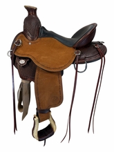 15 Inch Used Circle Y Oakwood Trail Saddle Medium Flex2 Tree 1137