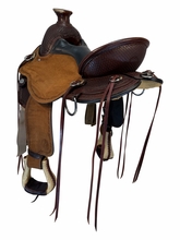 15 Inch Used Circle Y Oakwood Trail Saddle Medium Flex2 Tree 1137