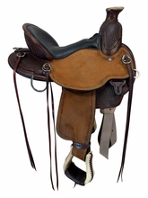 15 Inch Used Circle Y Oakwood Trail Saddle Medium Flex2 Tree 1137