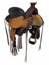 15 Inch Used Circle Y Oakwood Trail Saddle Medium Flex2 Tree 1137