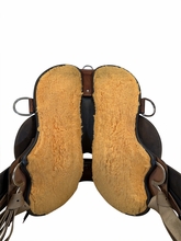 15 Inch Used Circle Y Oakwood Trail Saddle Medium Flex2 Tree 1137