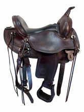 15 Inch Used Circle Y Omaha Trail Saddle Medium Flex Tree 1554