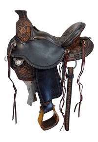15 Inch Used Circle Y Paisley Flex Trail Saddle Wide Tree 1154