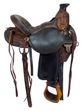15 Inch Used Circle Y Paisley Flex Trail Saddle Wide Tree 1154