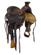 15 Inch Used Circle Y Paisley Flex Trail Saddle Wide Tree 1154