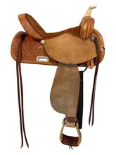SOLD 2026/01/12j  15 Inch Used Circle Y Proven Barrel Saddle Medium Tree 3649
