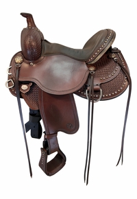 15 Inch Used Circle Y Reno Trail Saddle 2373