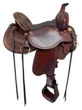 15 Inch Used Circle Y Reno Trail Saddle 2373