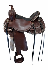 15 Inch Used Circle Y Reno Trail Saddle Medium Flex Tree 2373