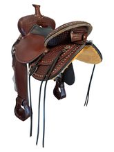 15 Inch Used Circle Y Reno Trail Saddle Medium Flex Tree 2373