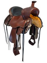 15 Inch Used Circle Y Reno Trail Saddle Medium Flex Tree 2373