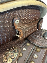 15 Inch Used Circle Y Reno Trail Saddle Wide Flex2 Tree 2373
