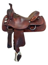 15 Inch Used Circle Y Roping Saddle Medium Tree 1270