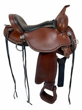 SOLD 2026/08/02  15 Inch Used Circle Y Salt River Trail Saddle Medium Flex2 Tree 1667