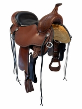 SOLD 2026/08/02  15 Inch Used Circle Y Salt River Trail Saddle Medium Flex2 Tree 1667