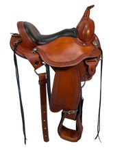 15 Inch Used Circle Y Sheridan Trail Saddle X Wide Flex Tree 1572