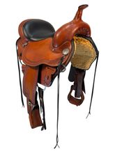 15 Inch Used Circle Y Sheridan Trail Saddle X Wide Flex Tree 1572