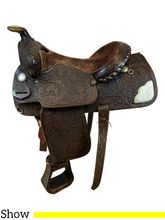 15 Inch Used Circle Y Show Saddle 2823 *Free Shipping*