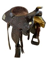 15 Inch Used Circle Y Show Saddle 2823 *Free Shipping*