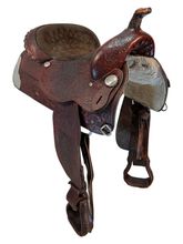 15 Inch Used Circle Y Show Saddle 3975