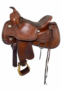 15 Inch Used Circle Y Sierra Nevada Arena Reining Trail Saddle Wide Flex2 Tree 1560