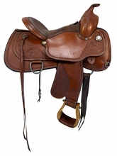 15 Inch Used Circle Y Sierra Nevada Arena Reining Trail Saddle Wide Flex2 Tree 1560