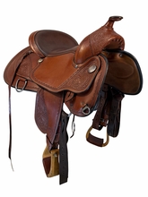 15 Inch Used Circle Y Sierra Nevada Arena Reining Trail Saddle Wide Flex2 Tree 1560