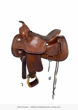15 Inch Used Circle Y Sierra Nevada Arena Reining Trail Saddle Wide Flex2 Tree 1560