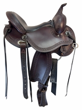 SOLD 2026/07/10j 15 Inch Used Circle Y South Mountain Trail Saddle Wide Flex Tree 1683