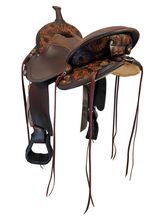 SOLD 2025/09/29  15 Inch Used Circle Y Sunflower Trail Saddle 1682