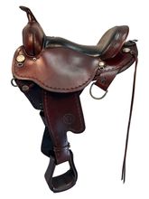 15 Inch Used Circle Y Sycamore Trail Saddle 2362