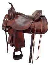 15 Inch Used Circle Y Topeka Trail Saddle 1651
