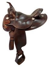 15 Inch Used Circle Y Trail Saddle 1561