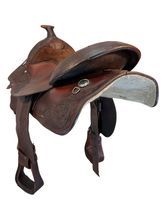 SOLD 2025/08/14e  15 Inch Used Circle Y Trail Saddle 3148