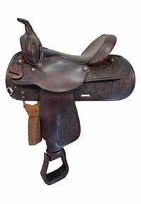 15 Inch Used Circle Y Trail Saddle 3604