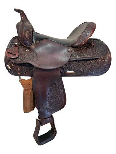 15 Inch Used Circle Y Trail Saddle 3604
