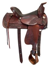 SOLD 2025/11/24 15 Inch Used Circle Y Trail Saddle 3825