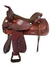 15 Inch Used Circle Y Trail Saddle 3825