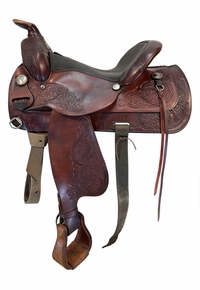 SOLD 2025/11/24 15 Inch Used Circle Y Trail Saddle 3825
