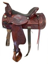 SOLD 2025/11/24 15 Inch Used Circle Y Trail Saddle 3825