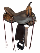 15 Inch Used Circle Y Trail Saddle Medium Flex Tree 1682