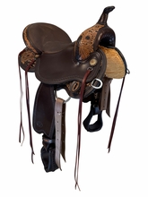 15 Inch Used Circle Y Trail Saddle Medium Flex Tree 1682