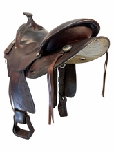 SOLD 2026/07/28 15 Inch Used Circle Y Trail Saddle Medium Tree 2128