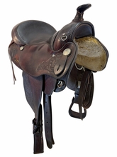 SOLD 2026/07/28 15 Inch Used Circle Y Trail Saddle Medium Tree 2128