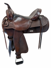 SOLD 2026/08/03 15 Inch Used Circle Y Trail Saddle Medium Tree 3634