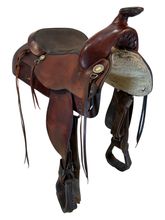 HOLD 2026/02/23c 15 Inch Used Circle Y Trail Saddle Medium Tree 3995
