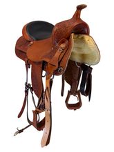 SOLD 2026/03/24j  15 Inch Used Circle Y Trail Saddle Medium Tree